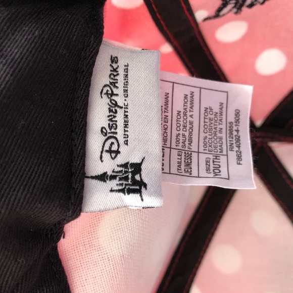 Disney Minnie Mouse Hat Youth - Picture 3 of 3